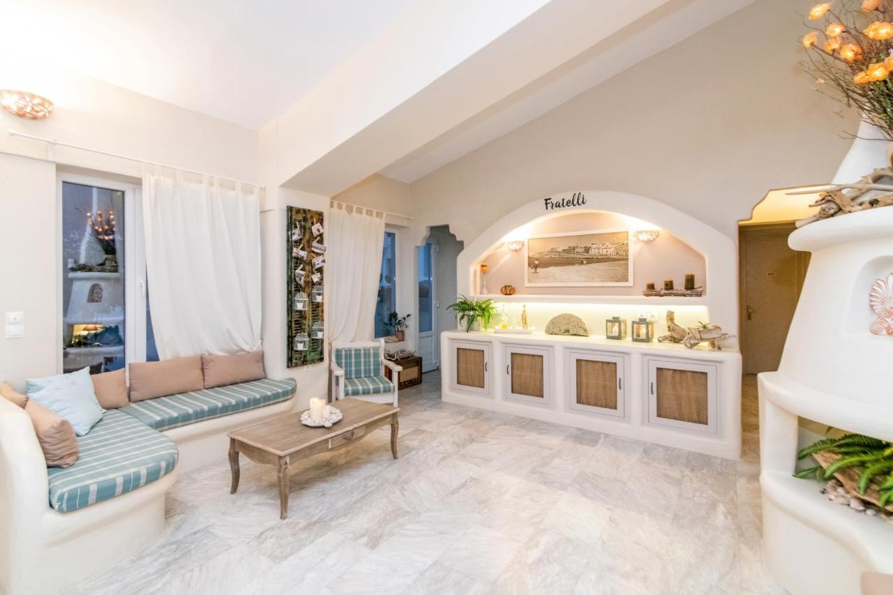 Fratelli Family Rooms Tinos Bagian luar foto