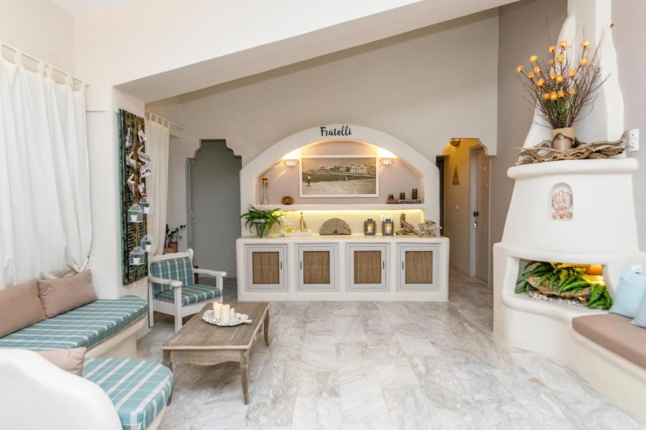 Fratelli Family Rooms Tinos Bagian luar foto